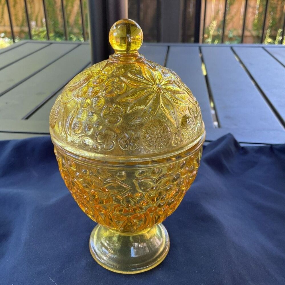 Vintage Avon Glass Candy Dish